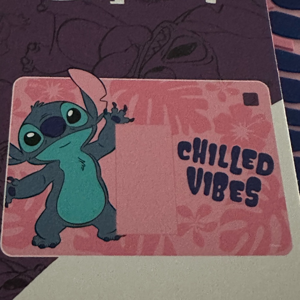 Chilled Vibes Stitch Card Holder